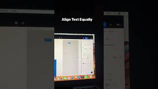Align Text Equally In Figma🤍. #uidesign #uidesigntutorial #uiux