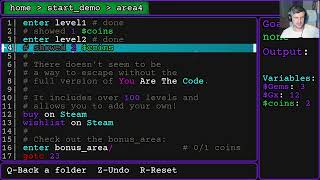 You Are The Code - Demo Playthrough