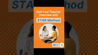 Nail Your Teacher Interview with STAR Method 👏👏👏 #expat #teaching #interview #teaching #viral