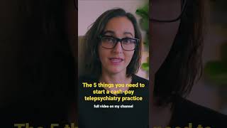 The 5 things you NEED to start a telepsychiatry private practice. Don’t overspend on your overhead!