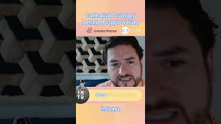 Centralized Custody Betrayed #Crypto Values 💔