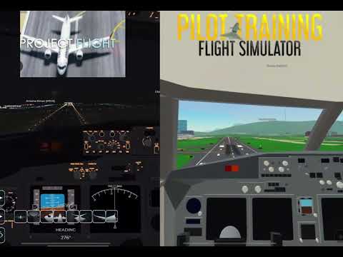 PTFS vs Project Flight 1st person landing. What’s better?
