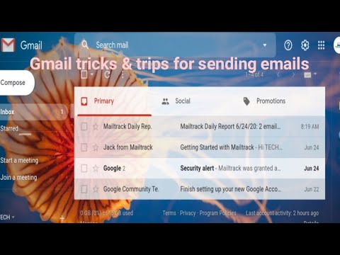 Top 10 best tricks & trips for gmail part1  telugu || #Techguy || #Gmailtricks for sending emails