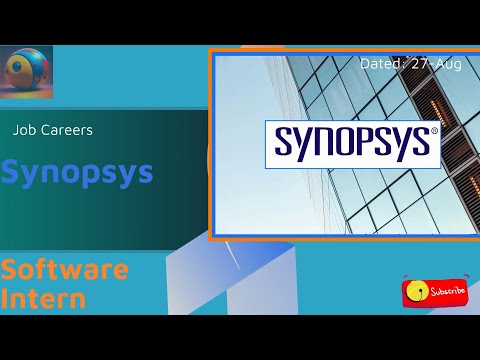 Synopsys - #intern #software #job #youtube #youtubeshorts #freshers  #dataanalytics #hyderabad