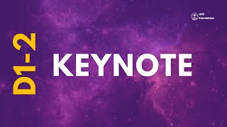 D1-2: Keynote 1: Vision for Value-driven Education