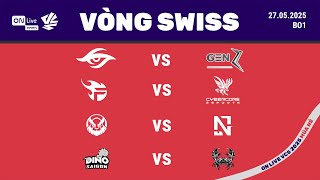 Ngày 1 | ON Live VCS 2025 Mùa Hè - Vòng Swiss | 27.05.2025