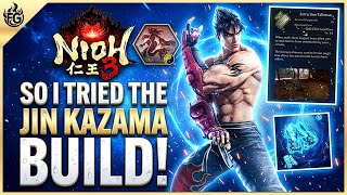 So I Tried the Jin Kazama Vampire Build in Nioh 3 – It Destroys!