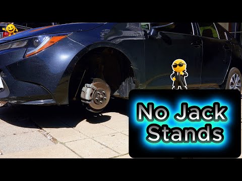 How to rotate your tires at home without jack stands