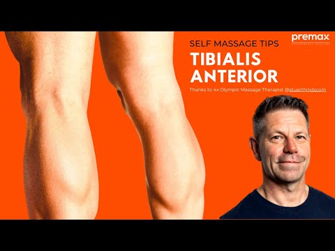 Self-massage tips for the Tibialis Anterior