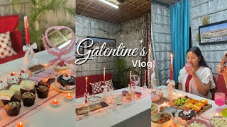 Galentine’s Day Prep💗🌸Hosting My First Party🥂DIY Decor🕯️Clean With Me & Aesthetic Home Setup🎀🫧