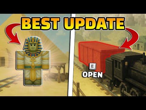 🚂💀 NEW EGYPT UPDATE IN DEAD RAILS! Pharaoh, Mummies & Secret Train (Roblox)