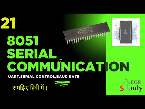 Serial Communication Explained | Baud Rate, Serial Control Register & Bit Functions