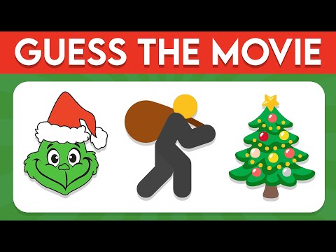 Can You Guess The Christmas Movie By Emoji? 🎄 | Christmas Quiz 🎁