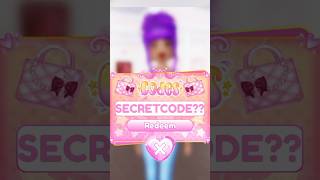 Is This SECRET CODE REAL?? (Dress to Impress) #dresstoimpress #roblox