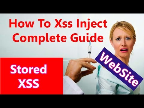 How to Stored XSS Inject 2015