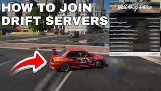 Fivem Install Tutorial + How to Join Drift Servers!