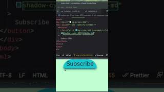 shadow  in Tailwind CSS // Tailwind CSS tips #8 #shorts