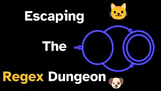 Escaping a dungeon with regular expressions #SoME3