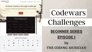 Codewars in C#: Beginner Series Episode 1 (Level 8 Katas - 5 Challenges)