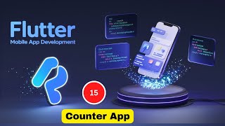 Counter App in Flutter #flutter #fluttertutorial #flutterforbeginners