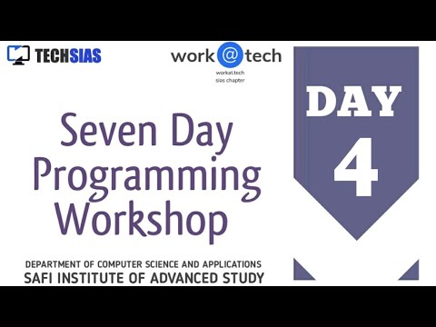 Day 4 | 7-Day Coding Workshop |  Powered by TECHSIAS | C Language