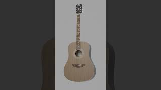 Guitar in Blender 3.6