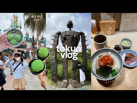 JAPAN VLOG ep2: ghibli museum, a day in tokyo disneysea, exploring asakusa, konbini