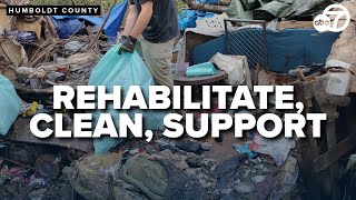 Humboldt County initiative employs unhoused to clean and rehabilitate local encampments