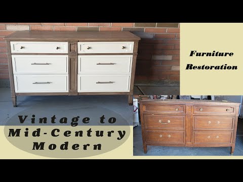 $25 Drexel GOODWILL Dresser-Vintage to Mid-Century Modern