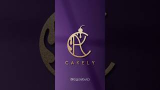 Cakely 💜 #logo #name #design #namelogo #logodesign #logodesigner