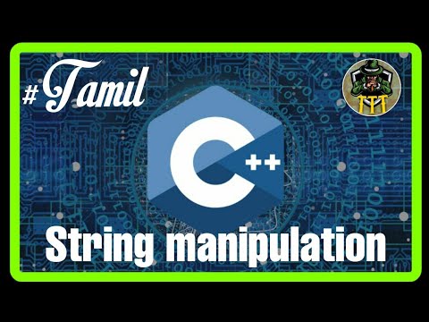 String Manipulation in C++ | C++ programming language | C++ full course.