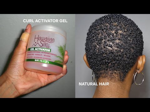 Hawaiian Silky Gel Activator review on short natural hair