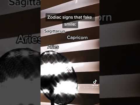 Zodiac signs that fake smile { Zodiac Signs }