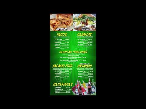 tacos el buky menu prueba