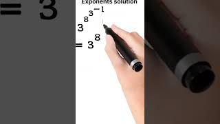 Exponent solution #math_short#exponent#maths #solution #power#bodmas #squareroot #smarttricks