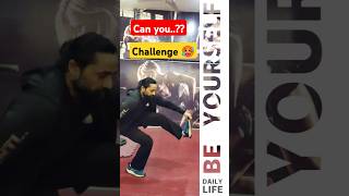 Check Your Leg Strength & Flexibility.. Challenge 🥵?? #challenge #fitnesschallenge