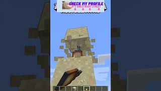 Minecraft Game Process: From Crafting to Survival! #shorts