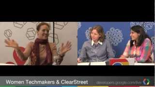 GDL Presents: Women Techmakers & ClearStreet