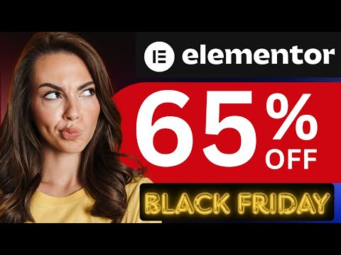 Elementor Black Friday Deal: Up to 65% Off Plans | Best Elementor Discount Coupon