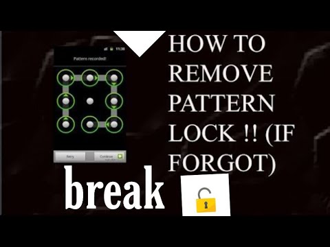 How to unlock any android pattern lock with simple trick (100% working)