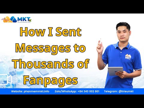 How I Sent Messages to Thousands of Fanpages | Global Marketing Software