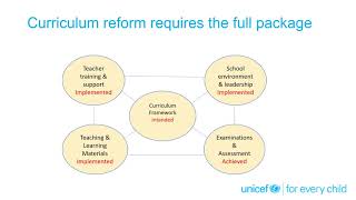 UNICEF Education Think Piece #5: Curriculum Reform