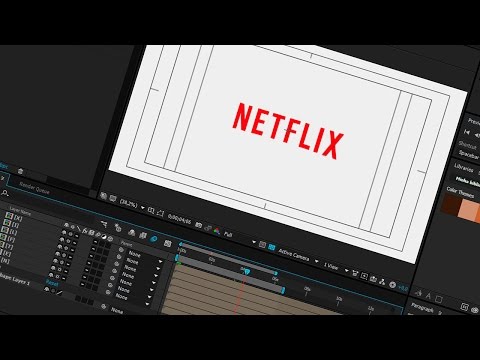 Tutorial Animação VINHETA NETFLIX 2017 | After Effects CC
