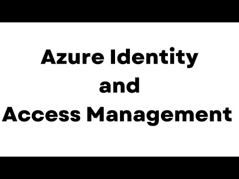 Azure Identity and Access Management Interview Questions