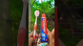 SURVIVAL SKILL AND USEFUL EVERY EVERY MORNING TOOTHPASTE 🪥#toothpastehack