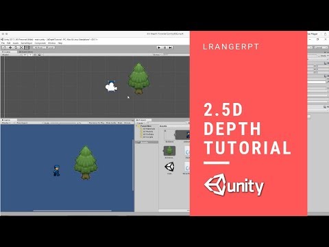 UNITY 2D Tutorial - How to 2.5D Depth