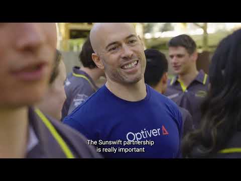 Driving innovation for a better future, an Optiver partnership with UNSW Sunswift Racing