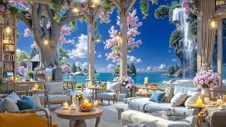 Peaceful Morning Spring Jazz ☀️ Chill Coffee Shop Jazz Music for a Fresh & Calm Day