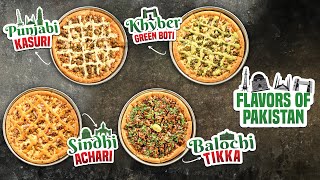4 New Flavors Of Pakistan by California Pizza | Food Film