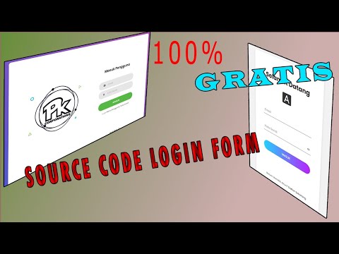 Source Code Gratis || Form Login Gratis || Kumpulan Source Code Gratis #1